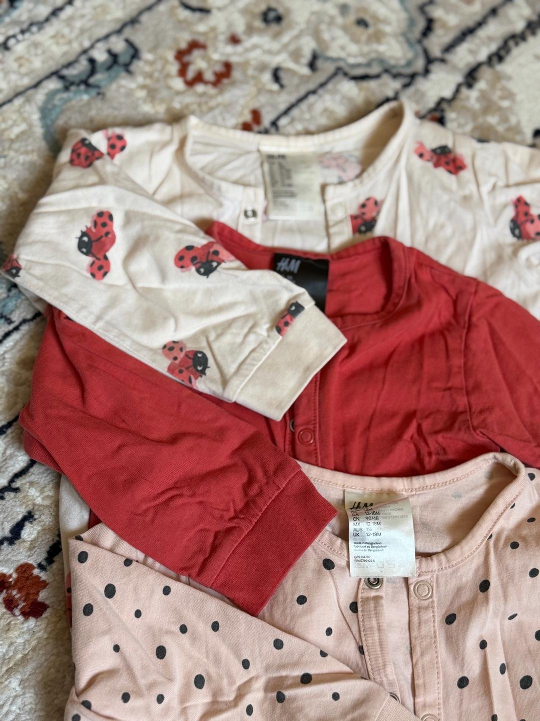 H&M Комплект слипиков H&M 12-18 месяцев — фото 2