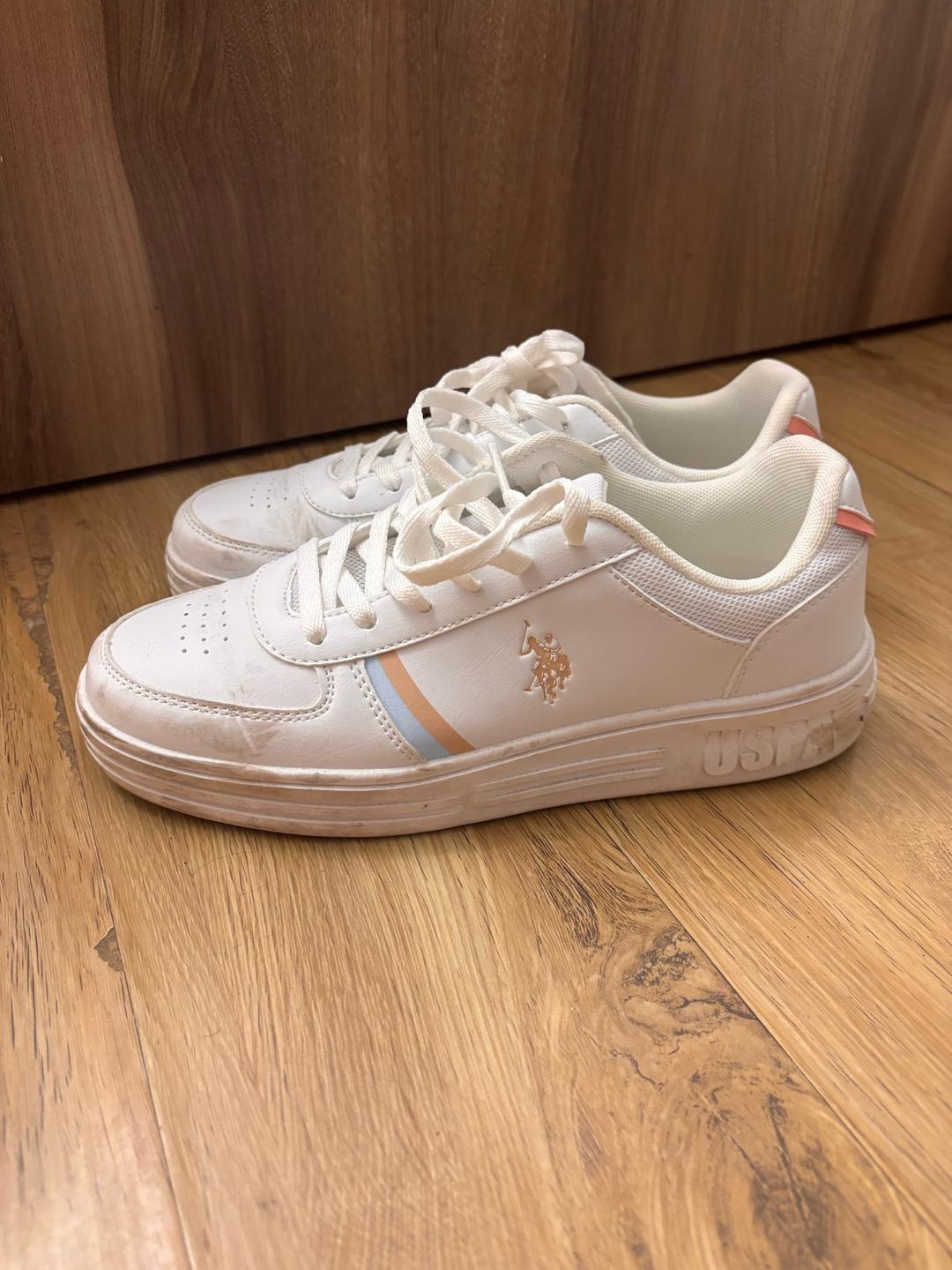 U.S. Polo Assn. Кросовки белые — фото 2
