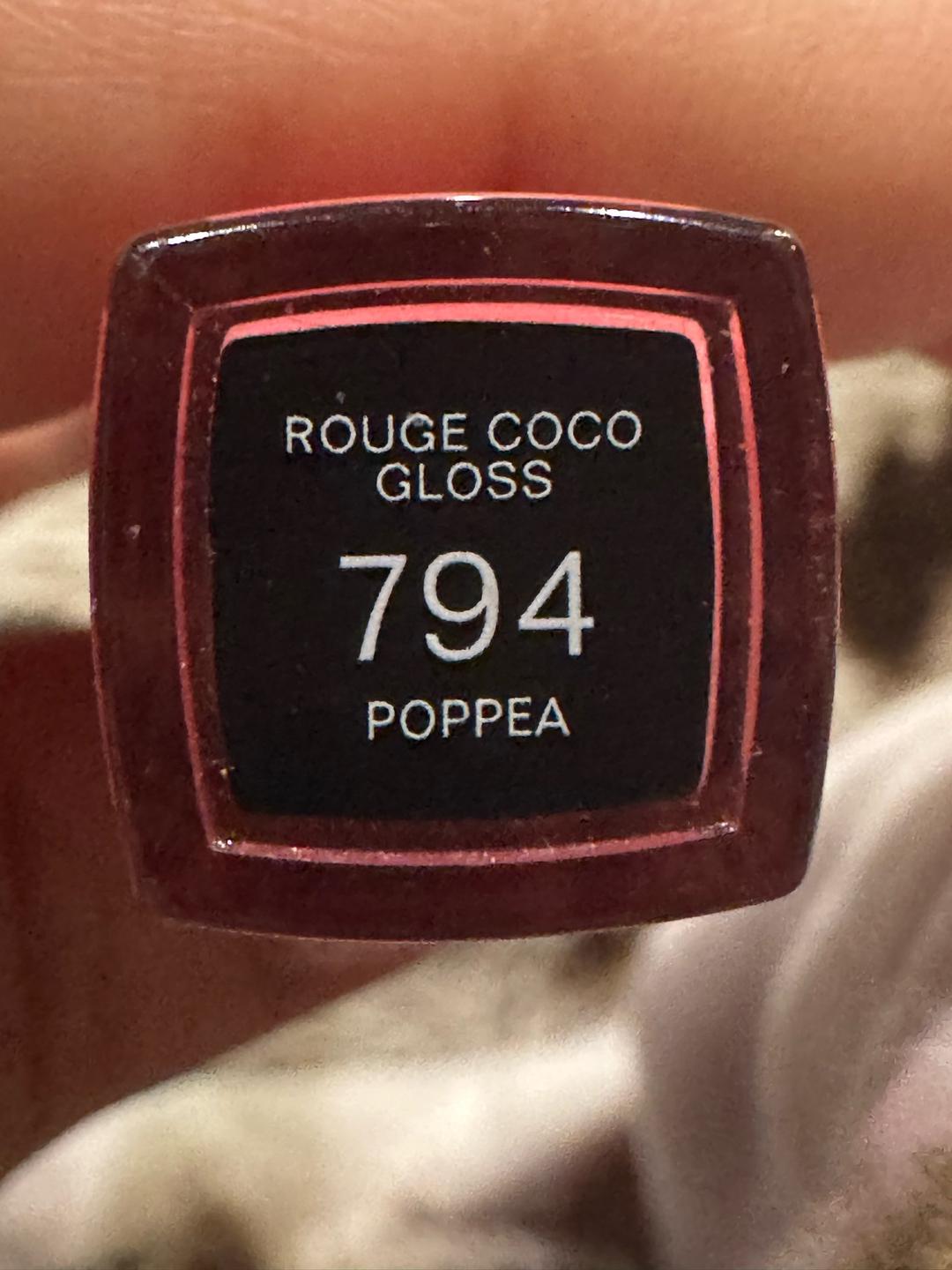 Chanel Блеск для губ Chanel Rouge Coco Gloss 794 Poppea — фото 2