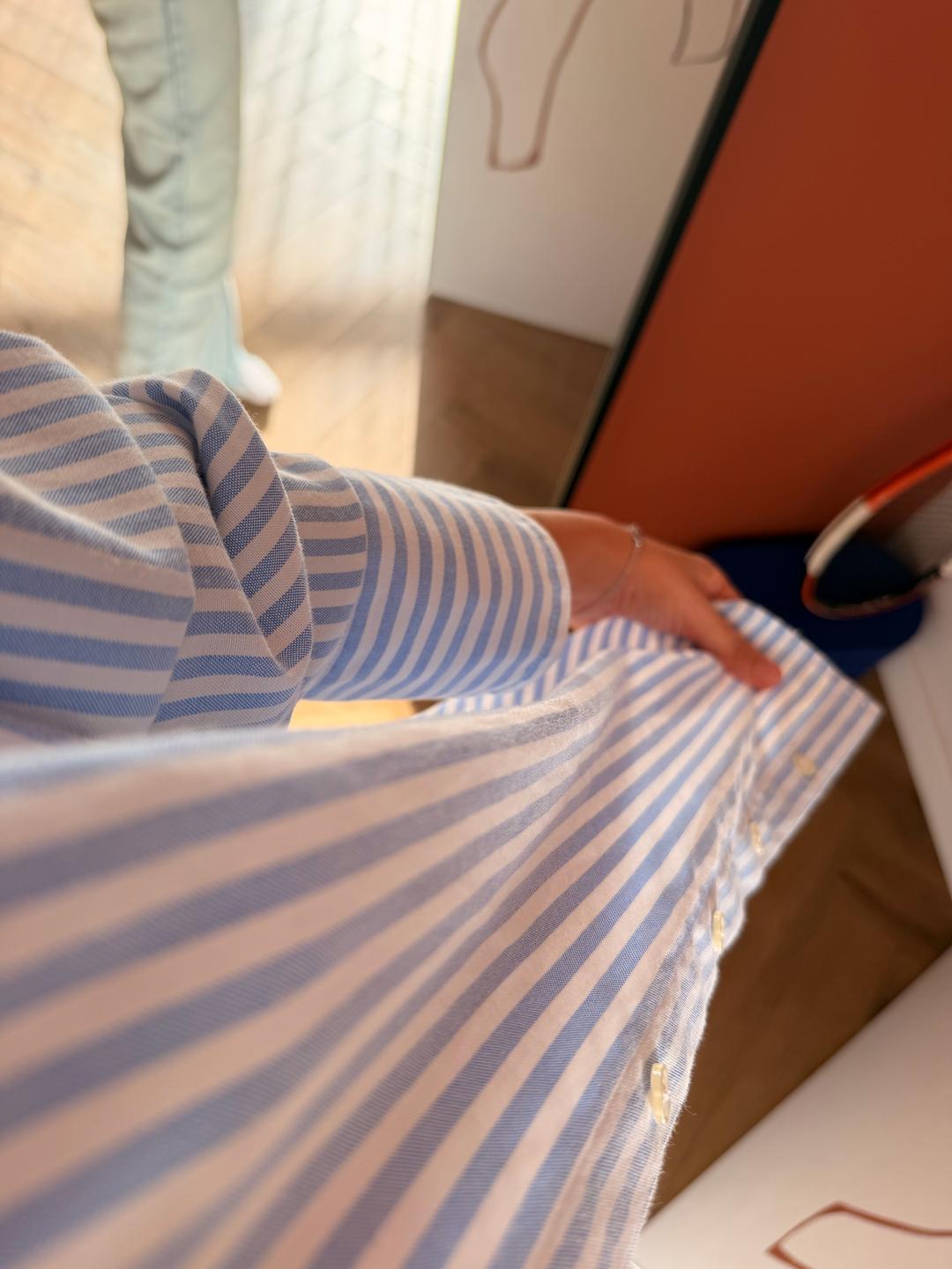Zara Рубашка в полоску zara — фото 2
