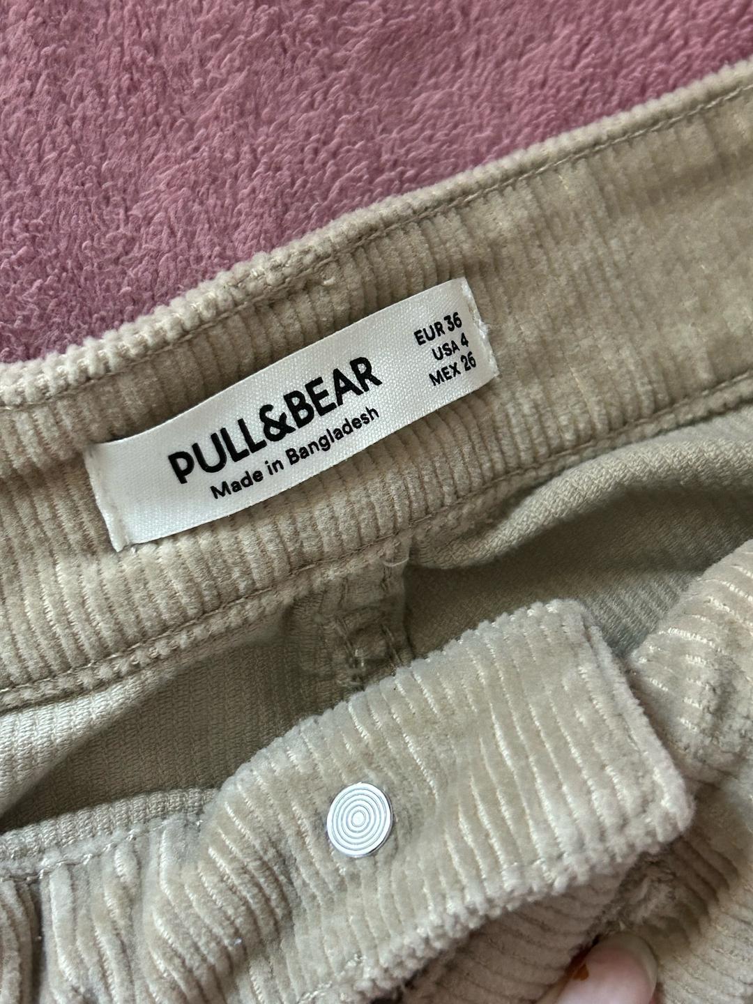 Pull & Bear Вельветовые брюки — фото 2