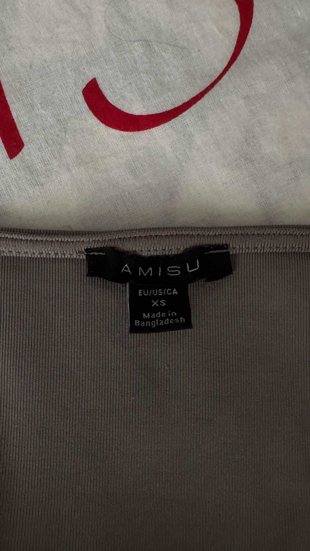 Amisu приталенный топ-лонгслив — фото 2