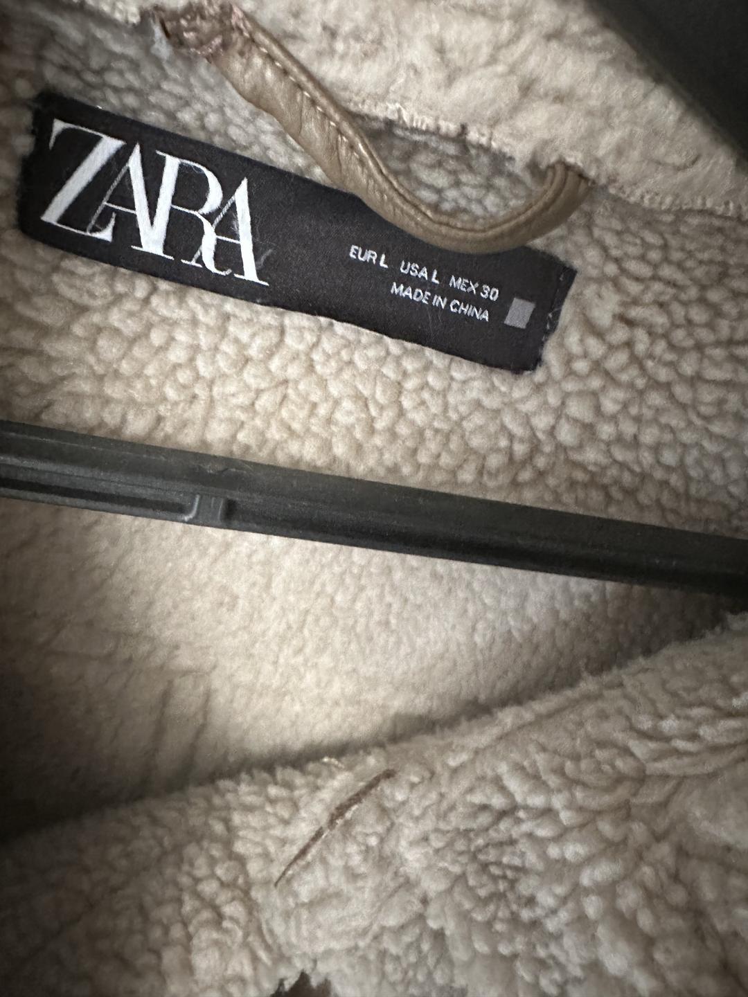 Zara ZARA дубленка — фото 2