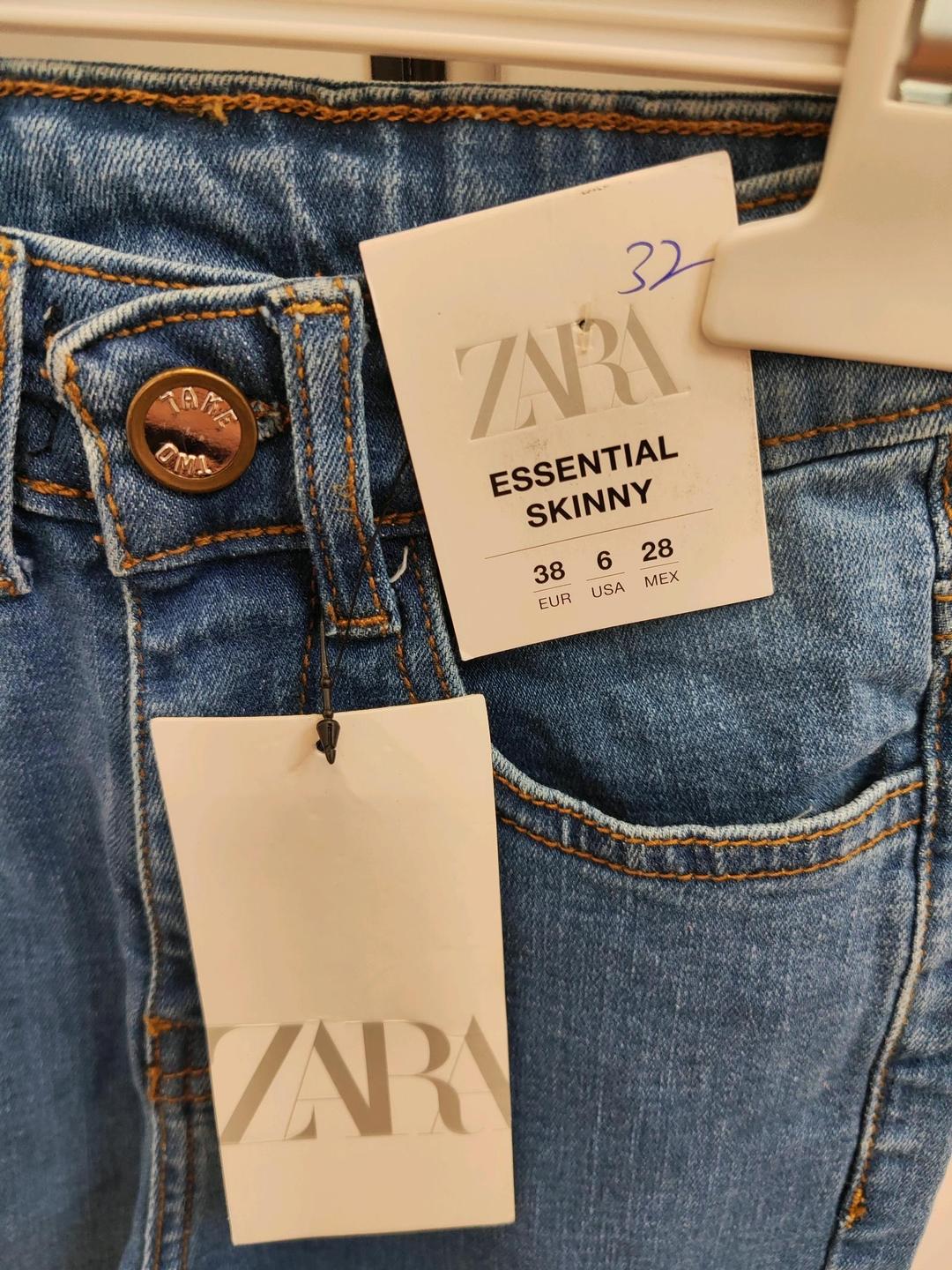 Zara Джинсы узкие скинни Зара — фото 2