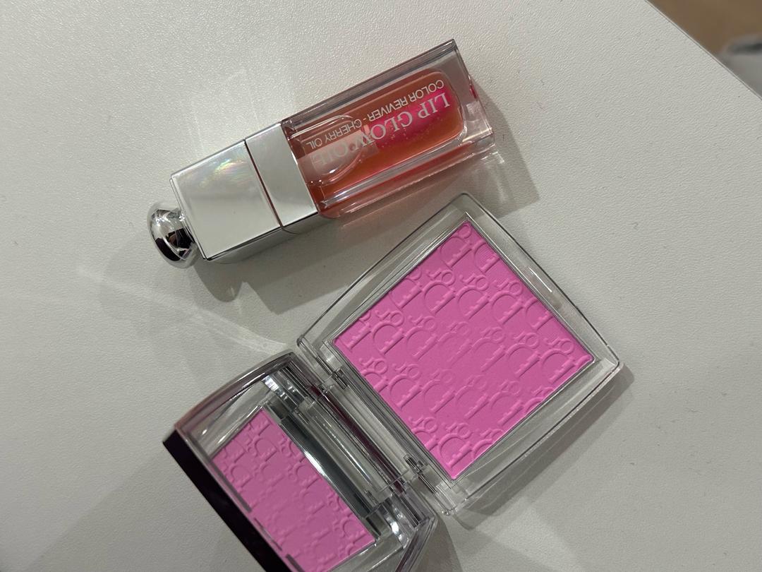 Dior Румяна и масло для губ от Dior. Продам вместе — фото 2