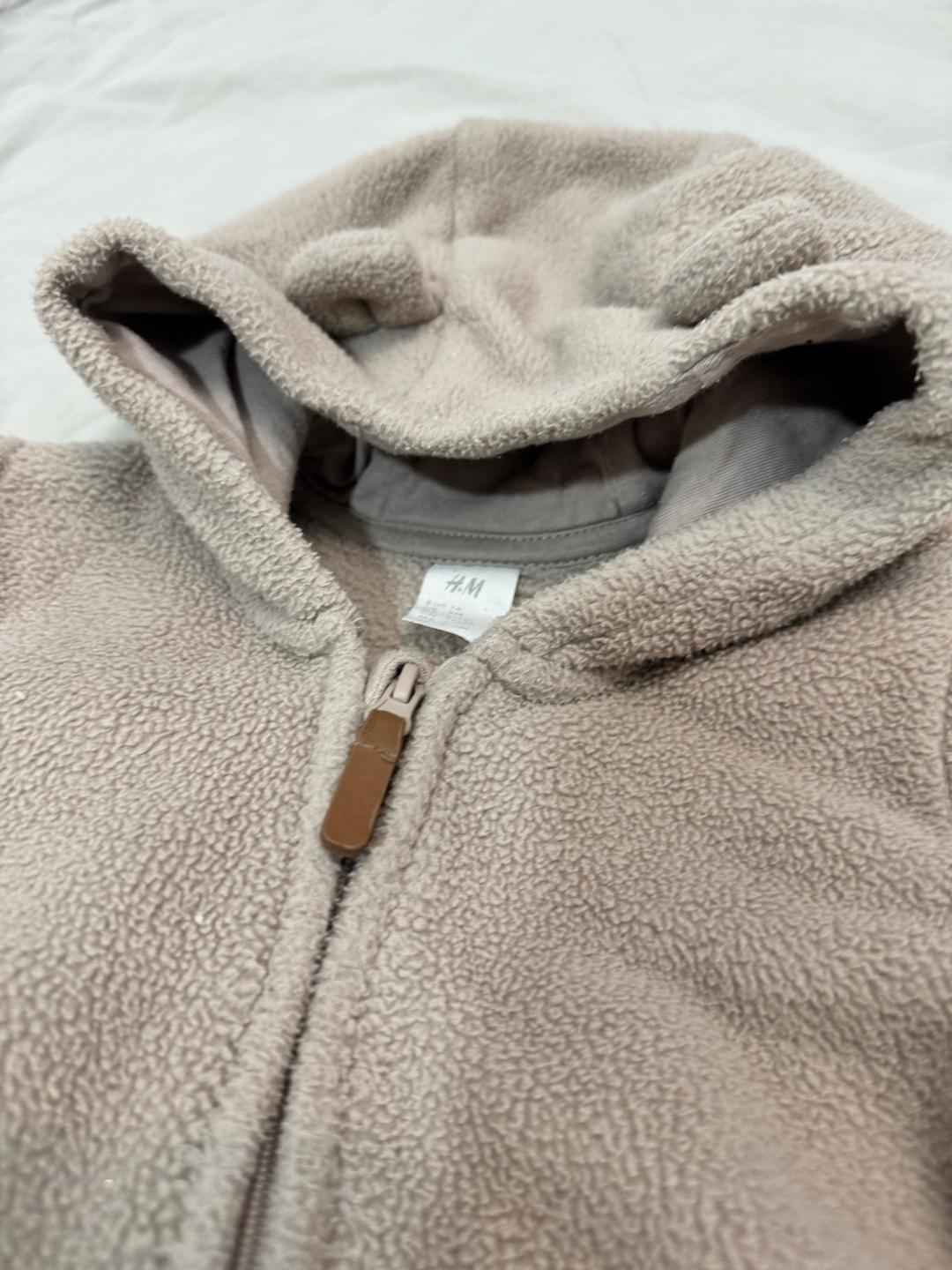 H&M Флисовый комбинезон H&M на 74 см — фото 2