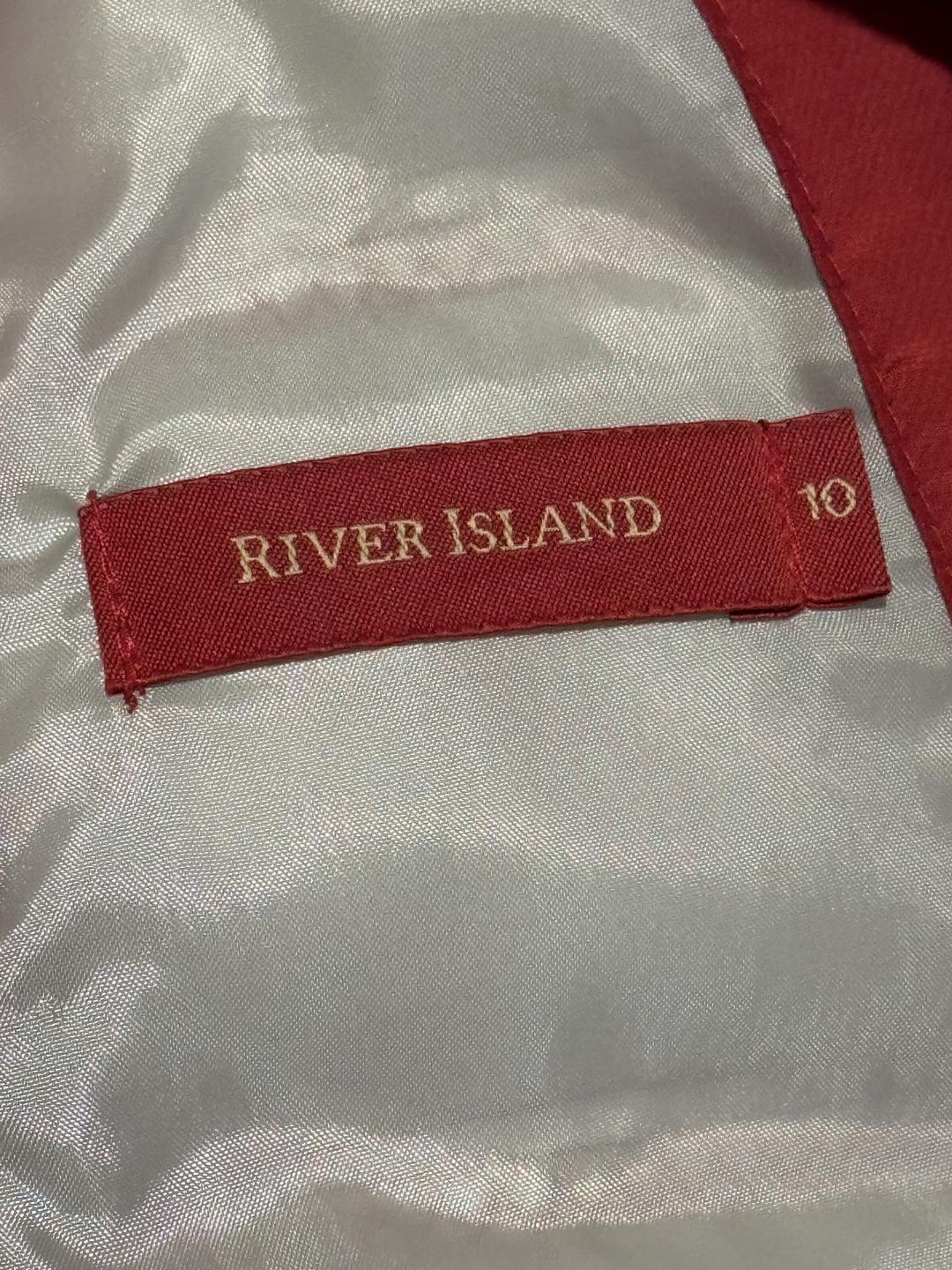 River Island жилет меховой River Island Faux Leather Gilet — фото 2