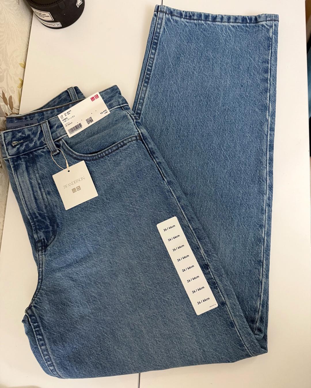 Uniqlo бэгги джинс uniqlo — фото 2