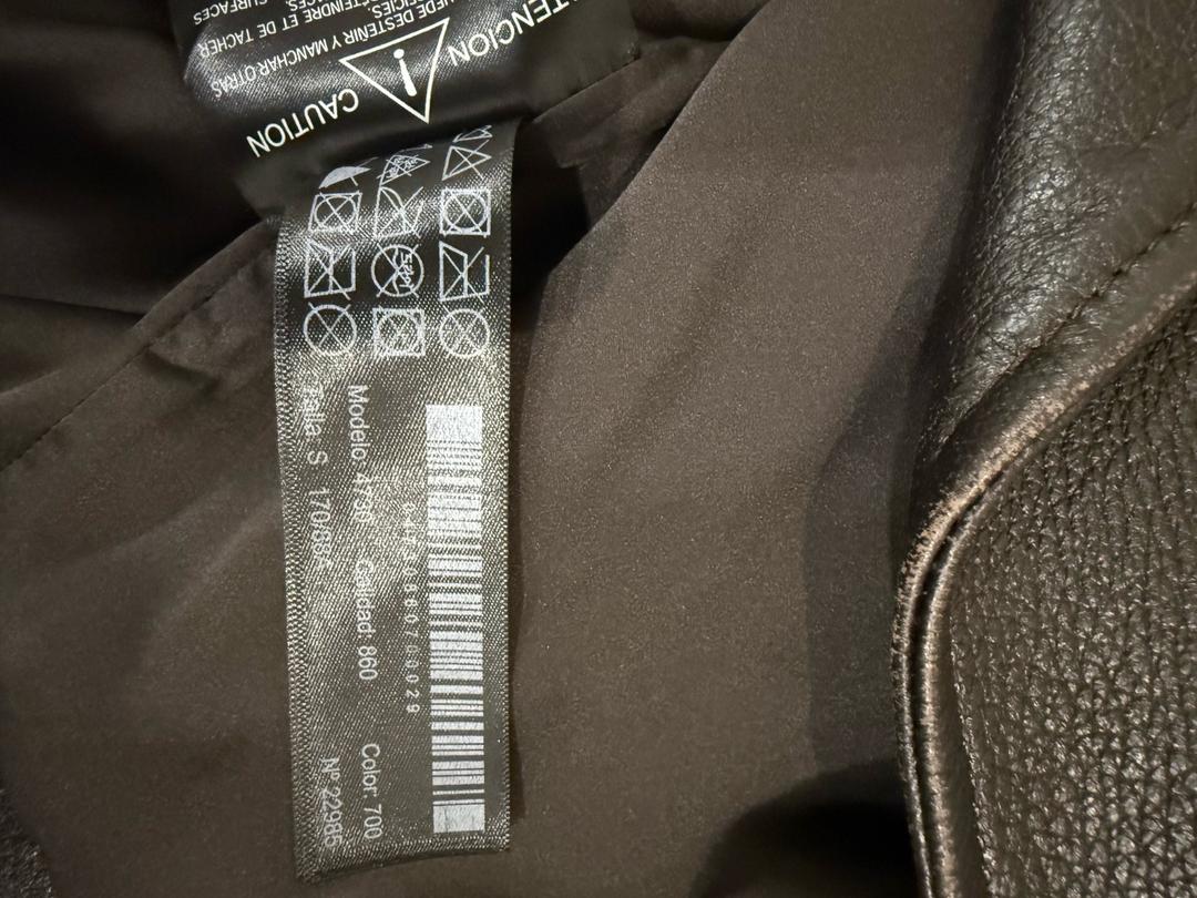 Massimo Dutti Кожаная куртка Massimo Dutti — фото 2