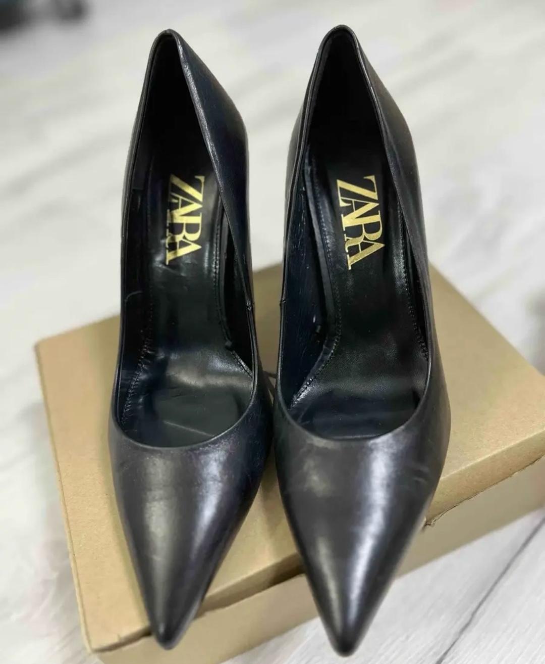 Zara Лодочки Zara натуральная кожа — фото 2