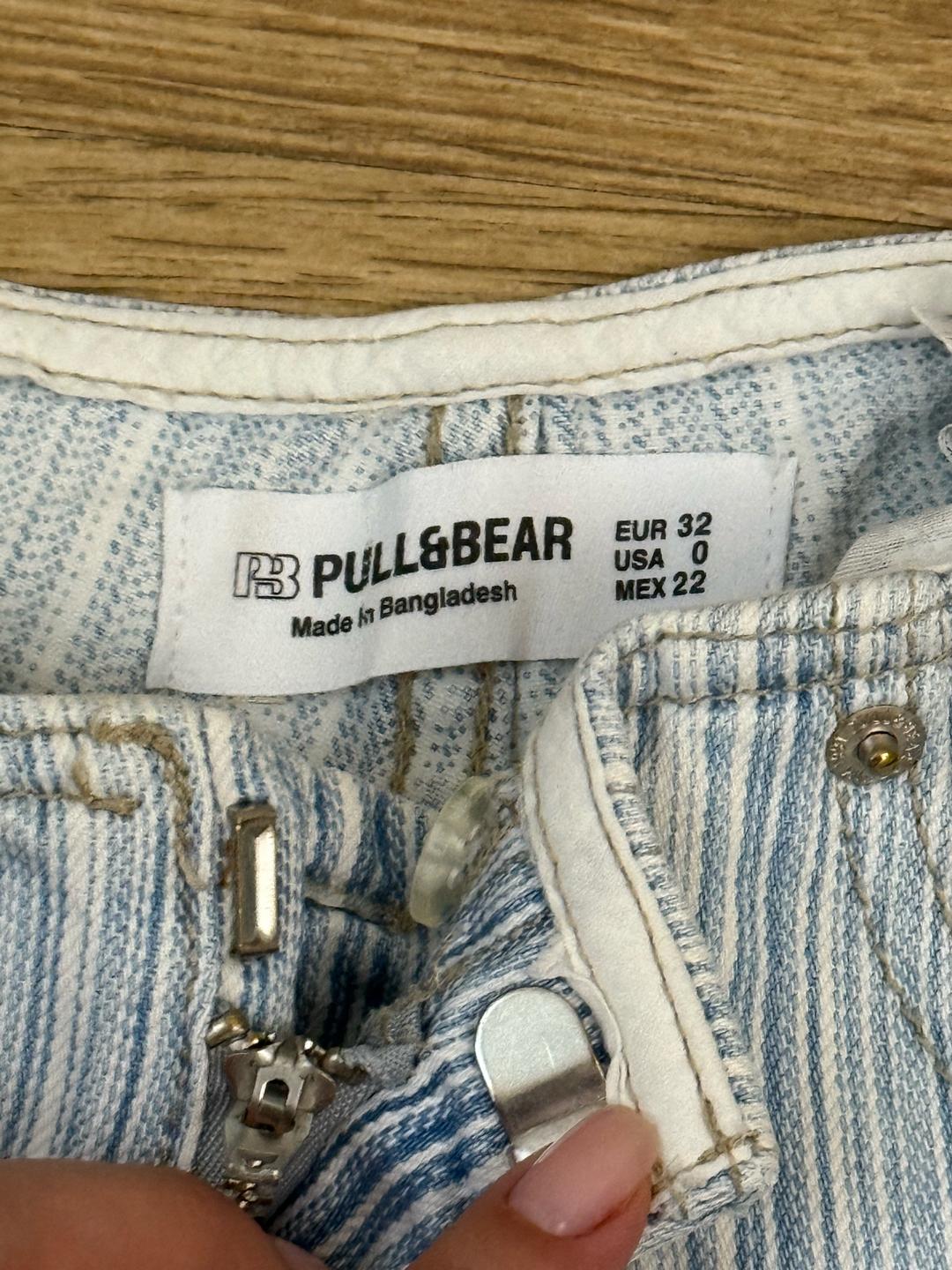 Pull & Bear Джинсы Pull&Bear в полоску Y2K — фото 2