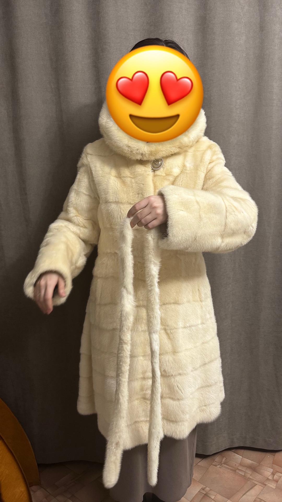 Нет бренда Норковая шуба — фото 2
