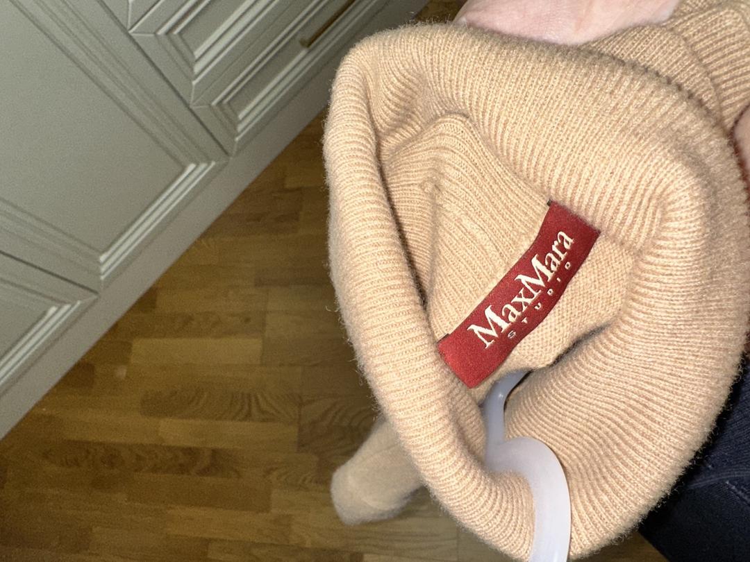 Max Mara MAX MARA кашемировый топ с горлом — фото 2