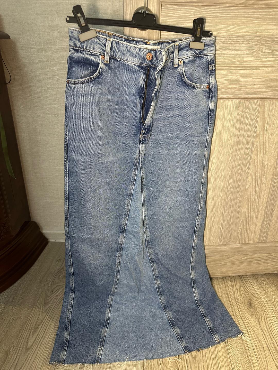 Zara Джинсовая юбка ZARA — фото 2