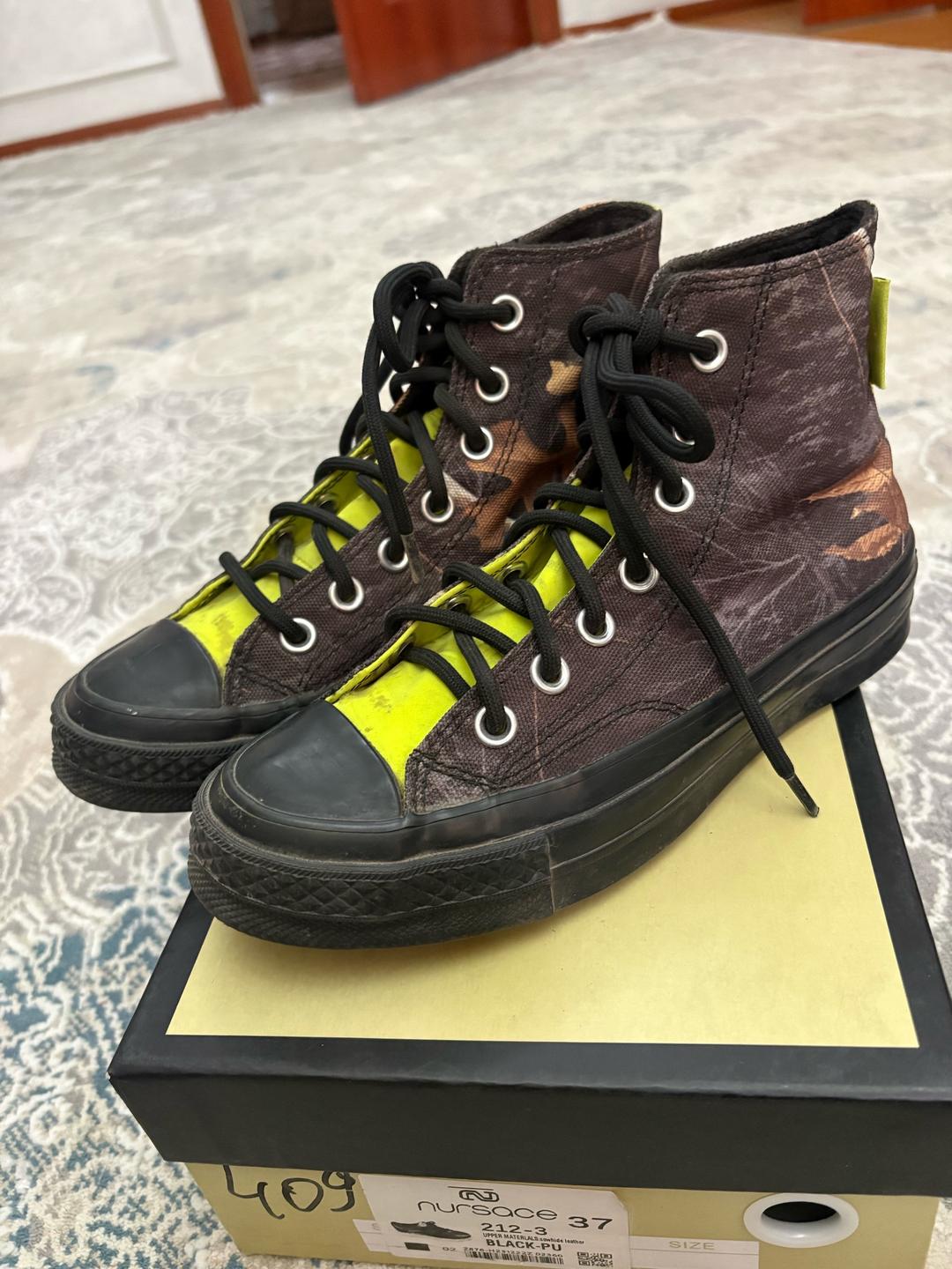 Converse All Stars Кеды Converse Chuck Taylor All-Star Gore-Tex, коричневый / зеленый / черный — фото 2