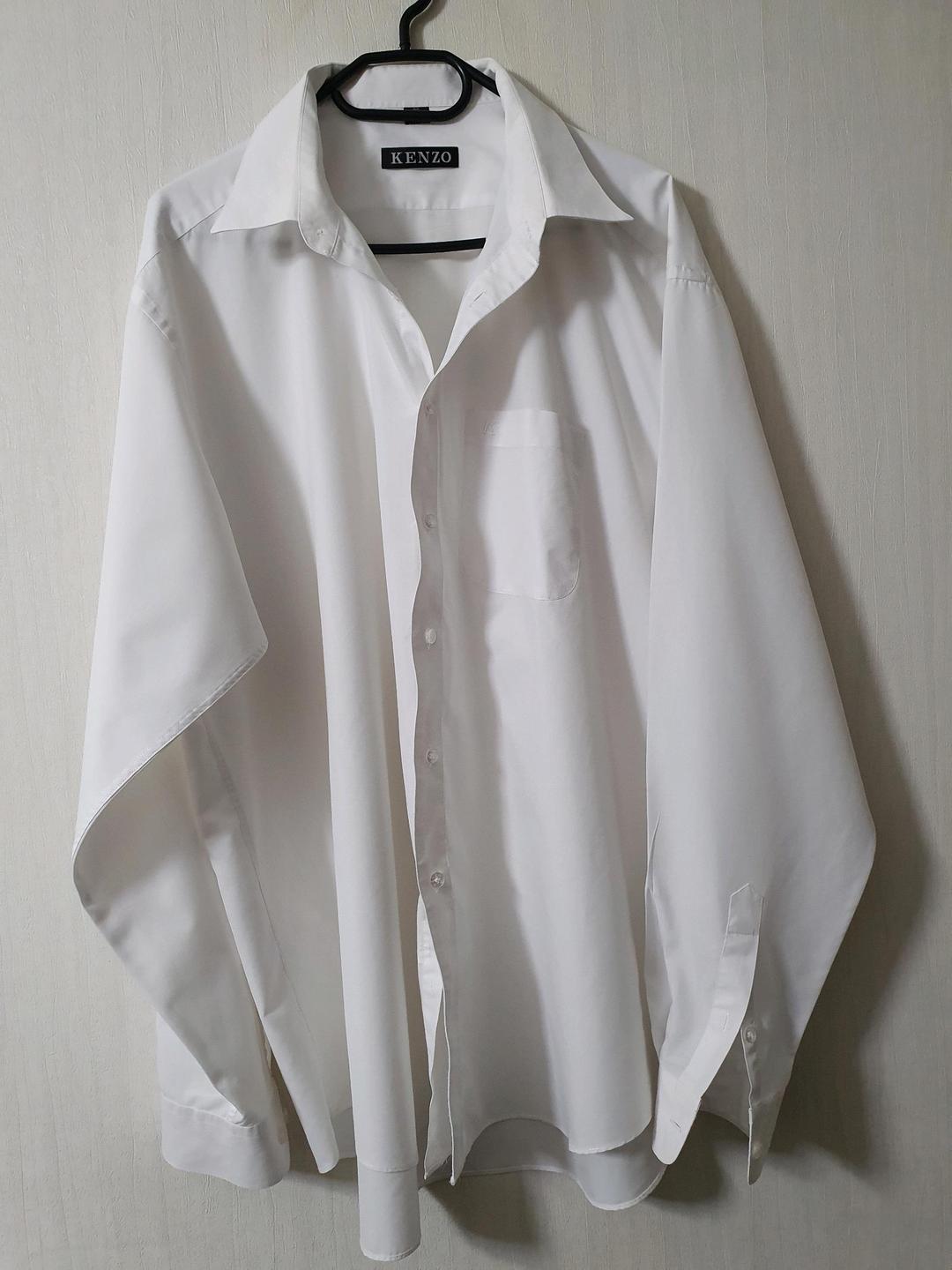Kenzo Рубашка белая 4XL-5XL — фото 2