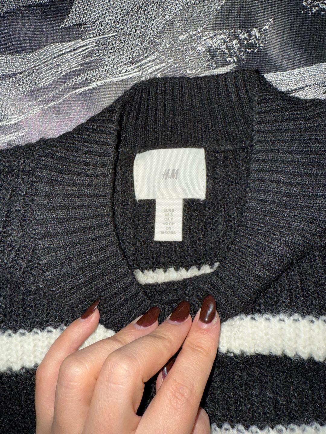 H&M свитер в полоску — фото 2