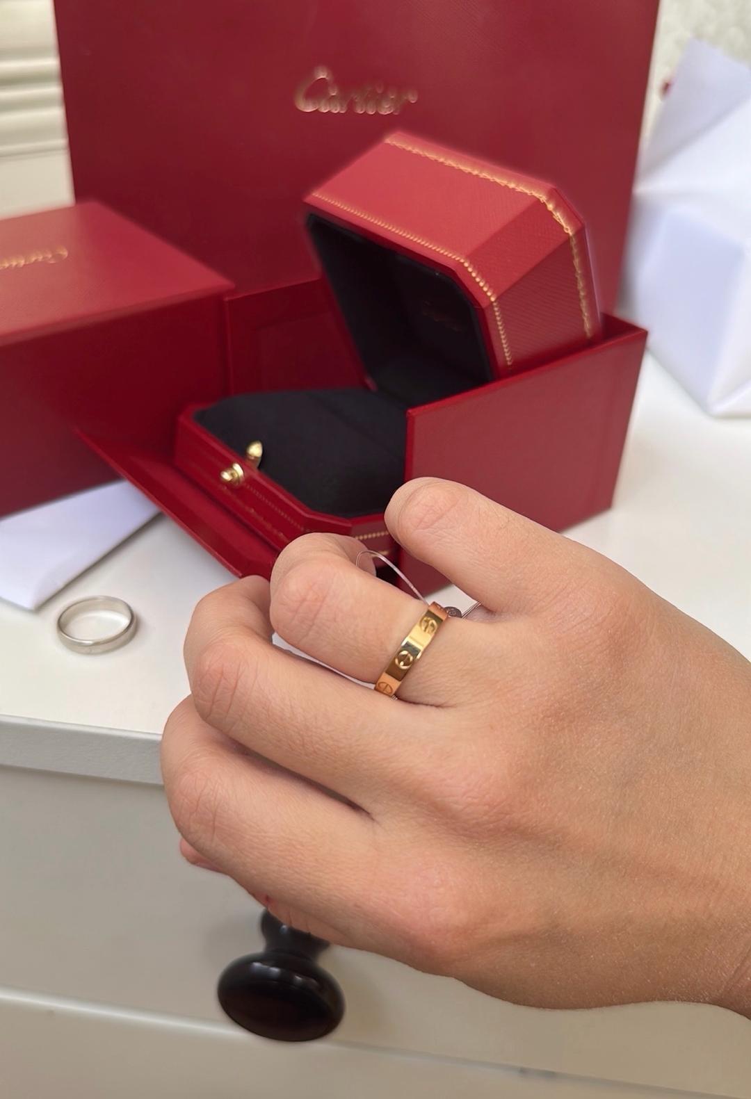 Cartier Кольцо Cartier love — фото 2