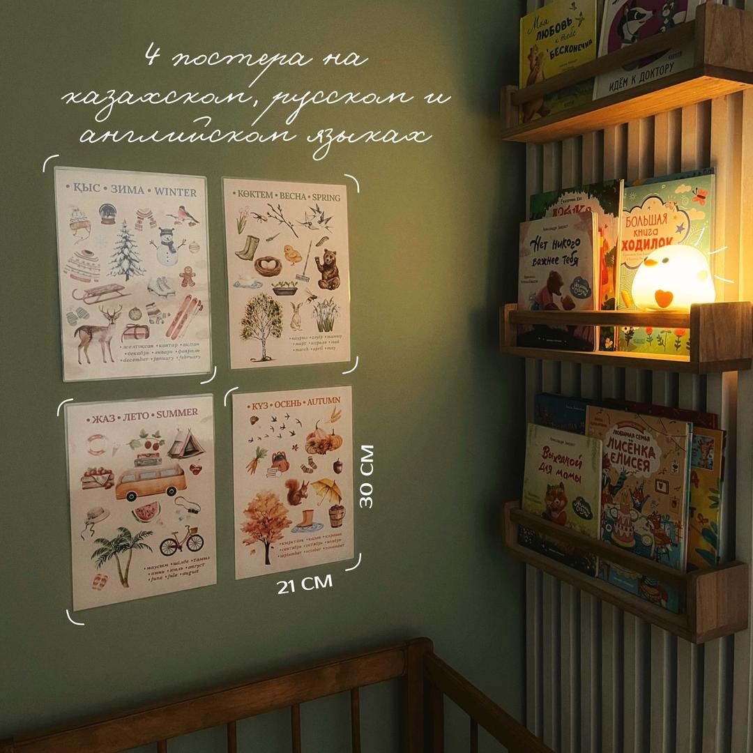 ellenie_kids постеры •ВРЕМЕНА ГОДА•МЕСЯЦЫ• — фото 2