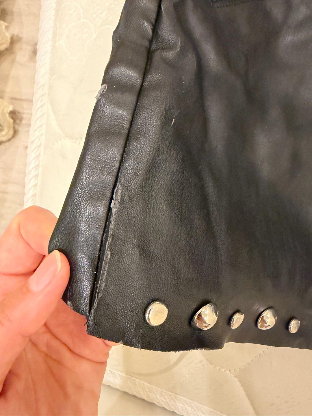 Zara ZARA BASIC юбка-шорты из экокожи — фото 2