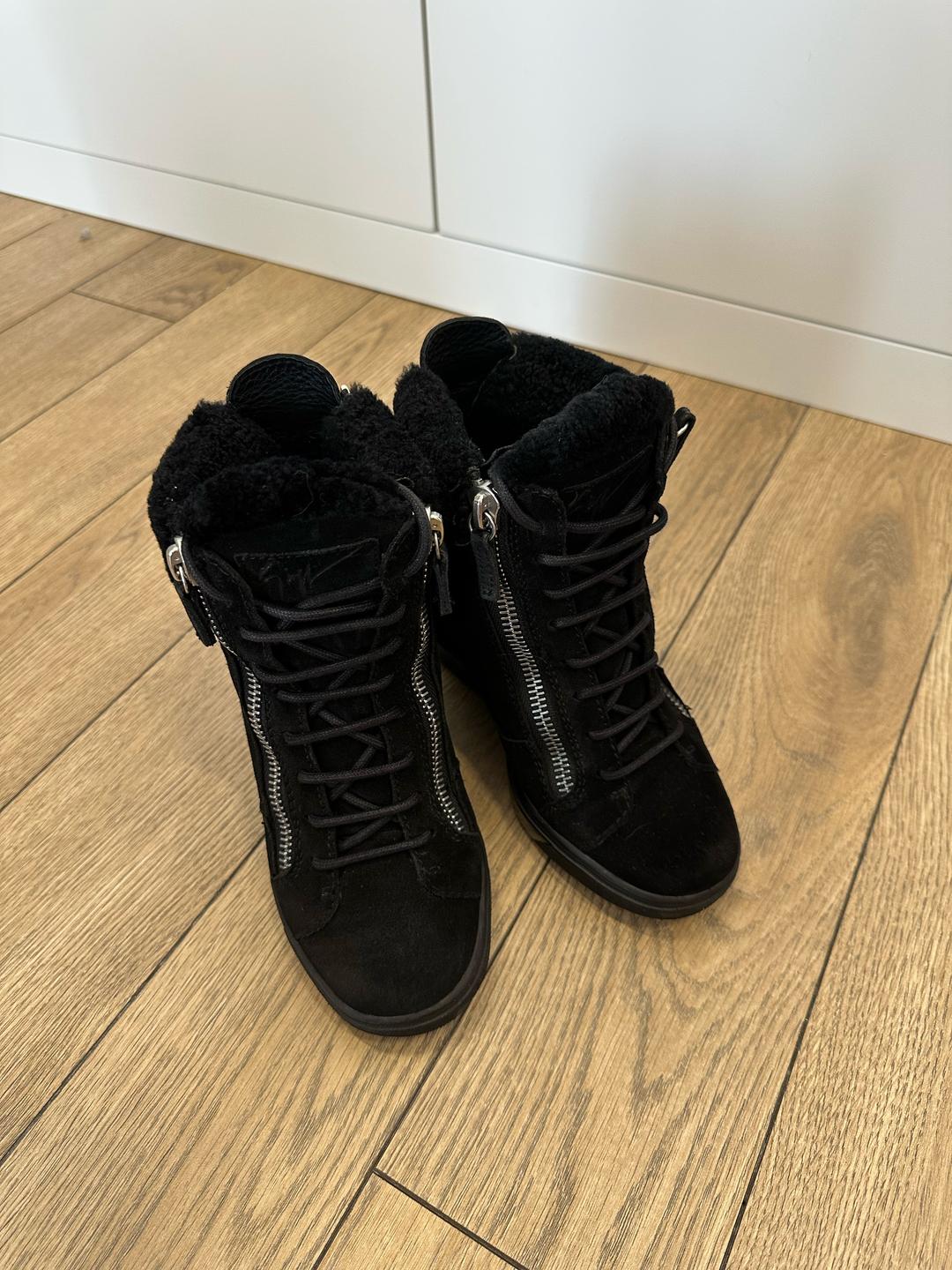 Giuseppe Zanotti Сникерсы Giuseppe Zanotti на танкетке — фото 2