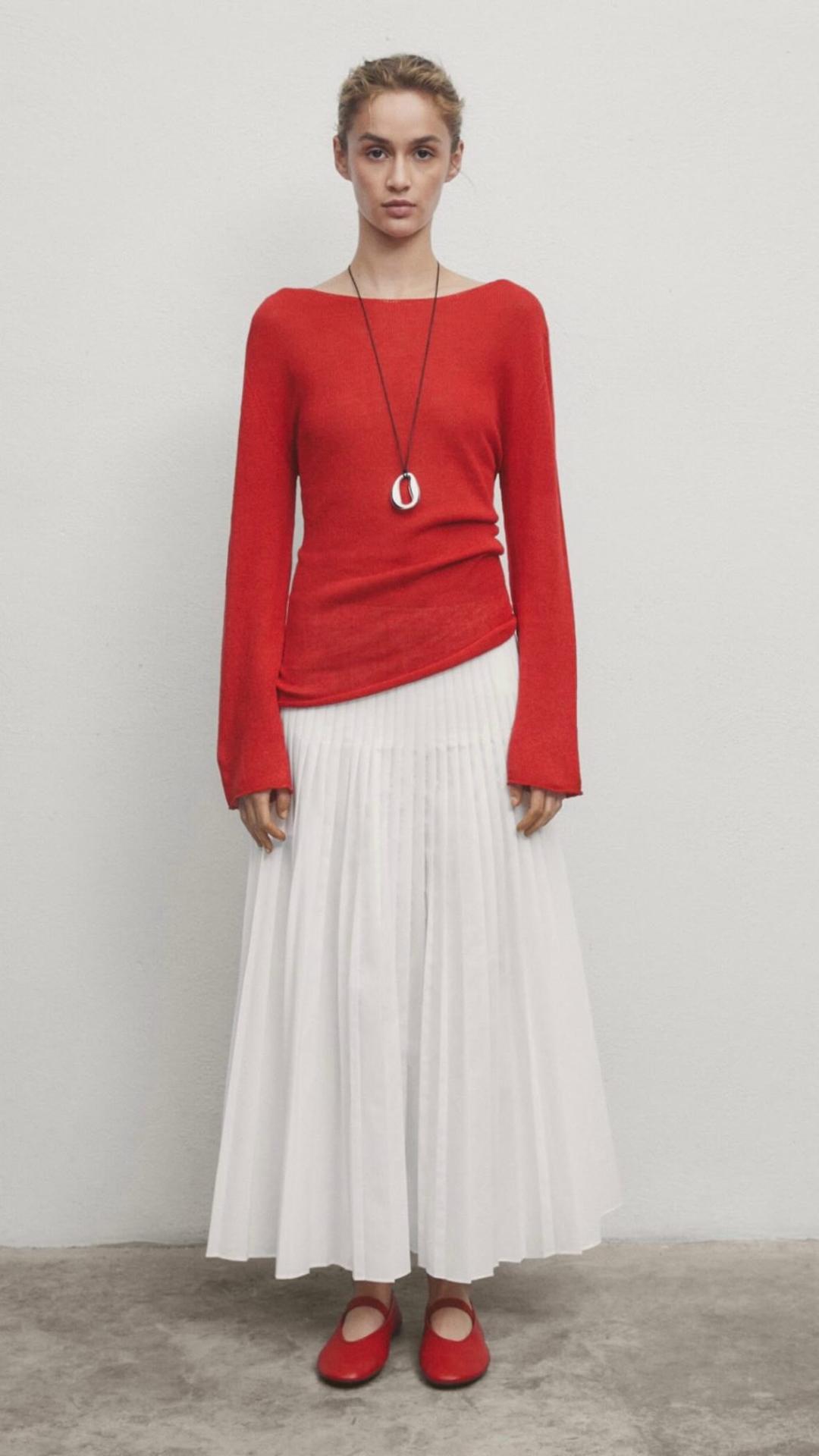 Massimo Dutti Свитер из льна — фото 2