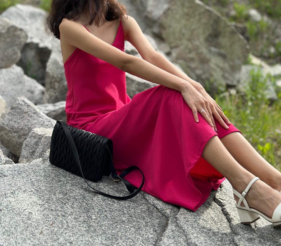 Zara Платье на бретелях — фото 2