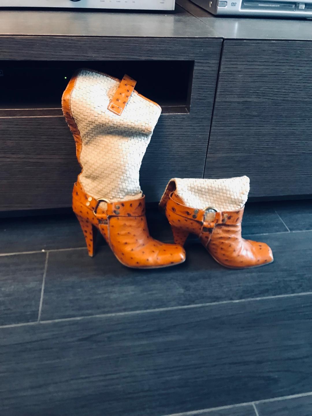 Casadei Женские Сапоги летние в ковбойском стиле р 40 Casadei Италия — фото 2
