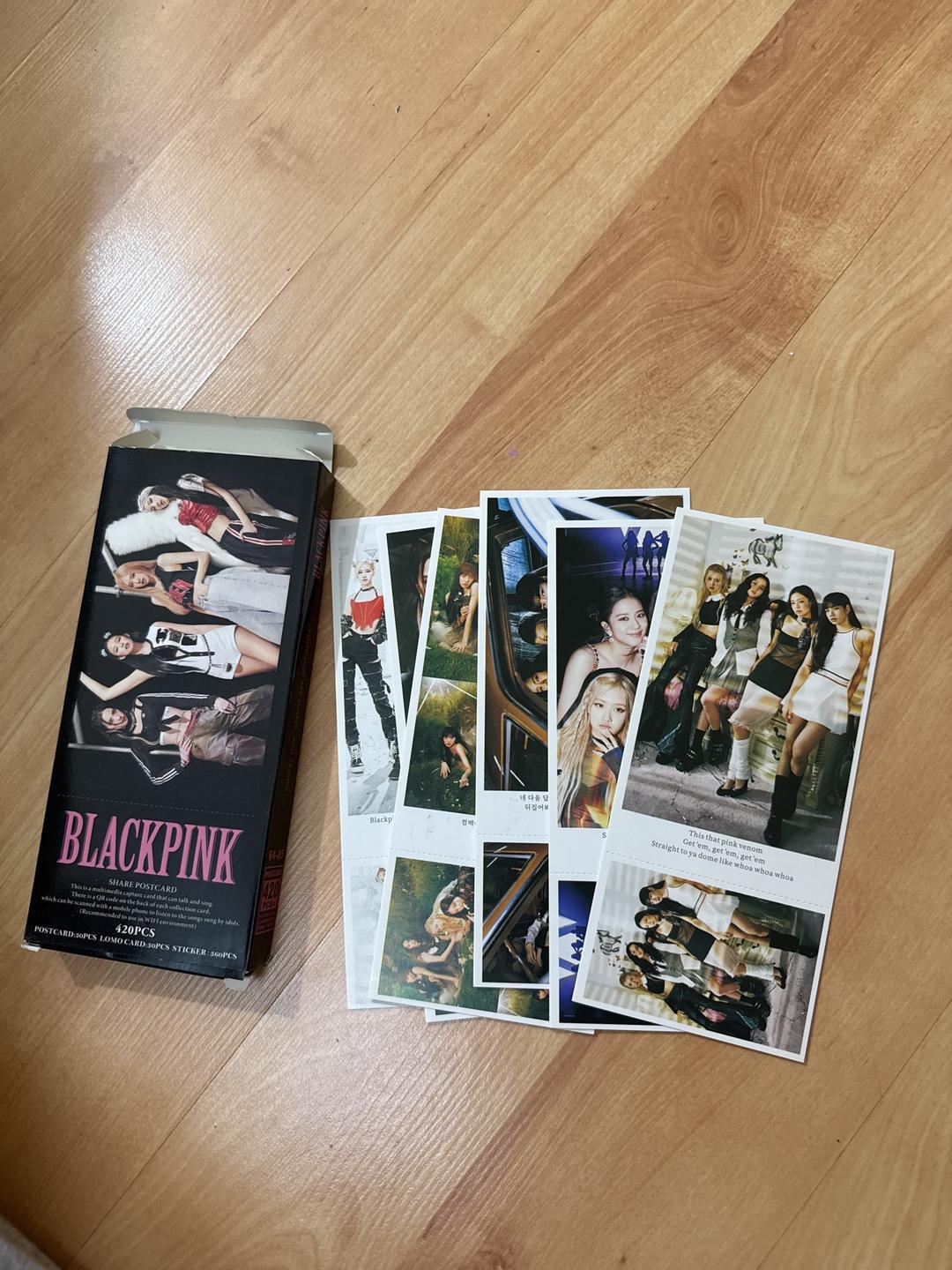 Набор карточек и стикеров Blackpink🩷🖤 — фото 2