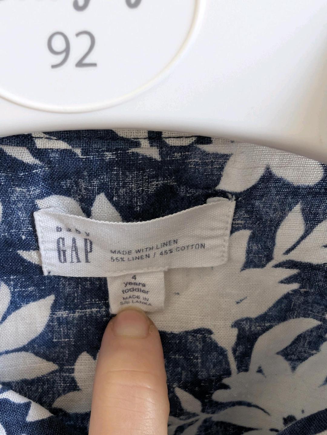 GAP Рубашка Gap, оригинал, лен, хлопок — фото 2