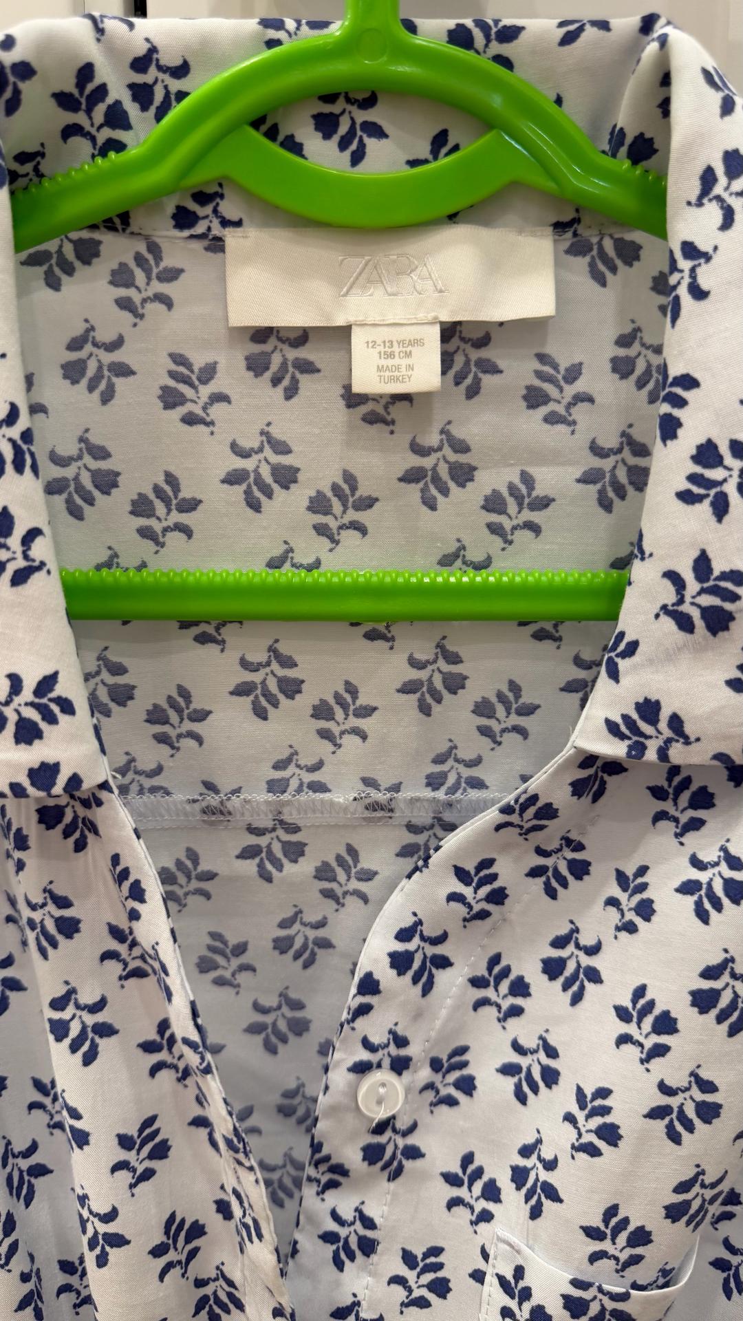 Zara Рубашка ZARA для девочки — фото 2