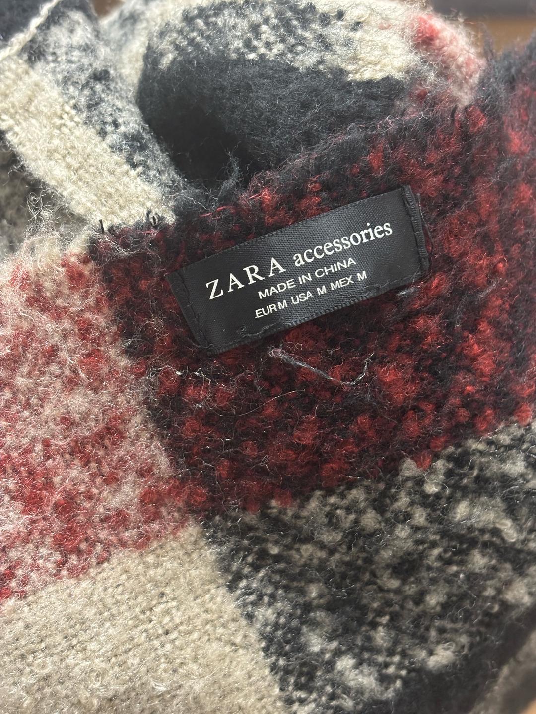 Zara Шарф шерстяной Zara — фото 2