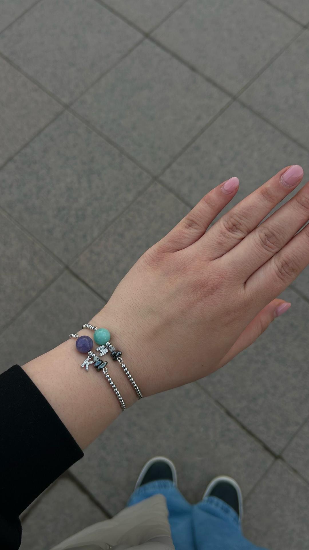 Aiymai.jewelry Браслет с инициалом — фото 2