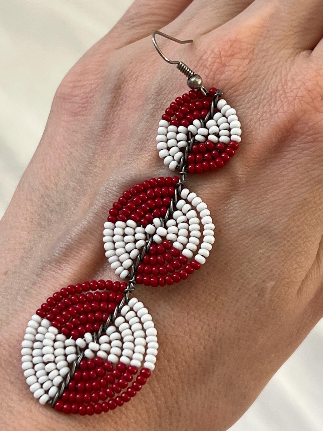 Hand made Серьги с Африки Конго — фото 2