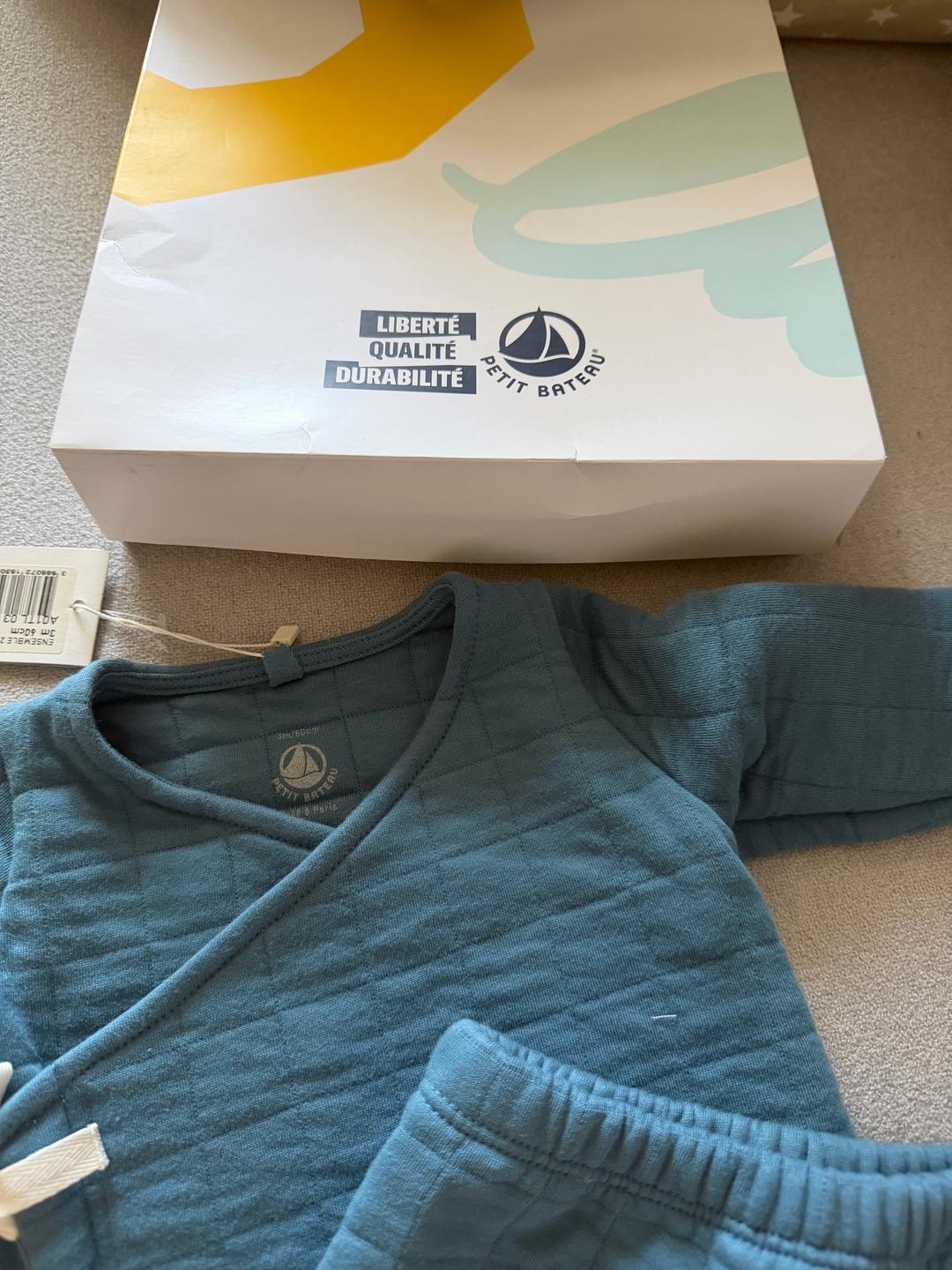 Petit Bateau Детский костюм Petit Bateau для мальчика — фото 2