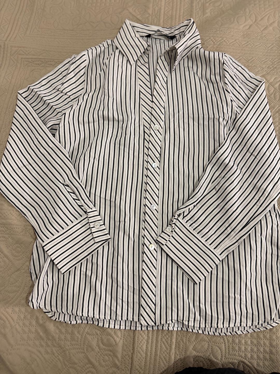 Zara Рубашка  42-44 — фото 2