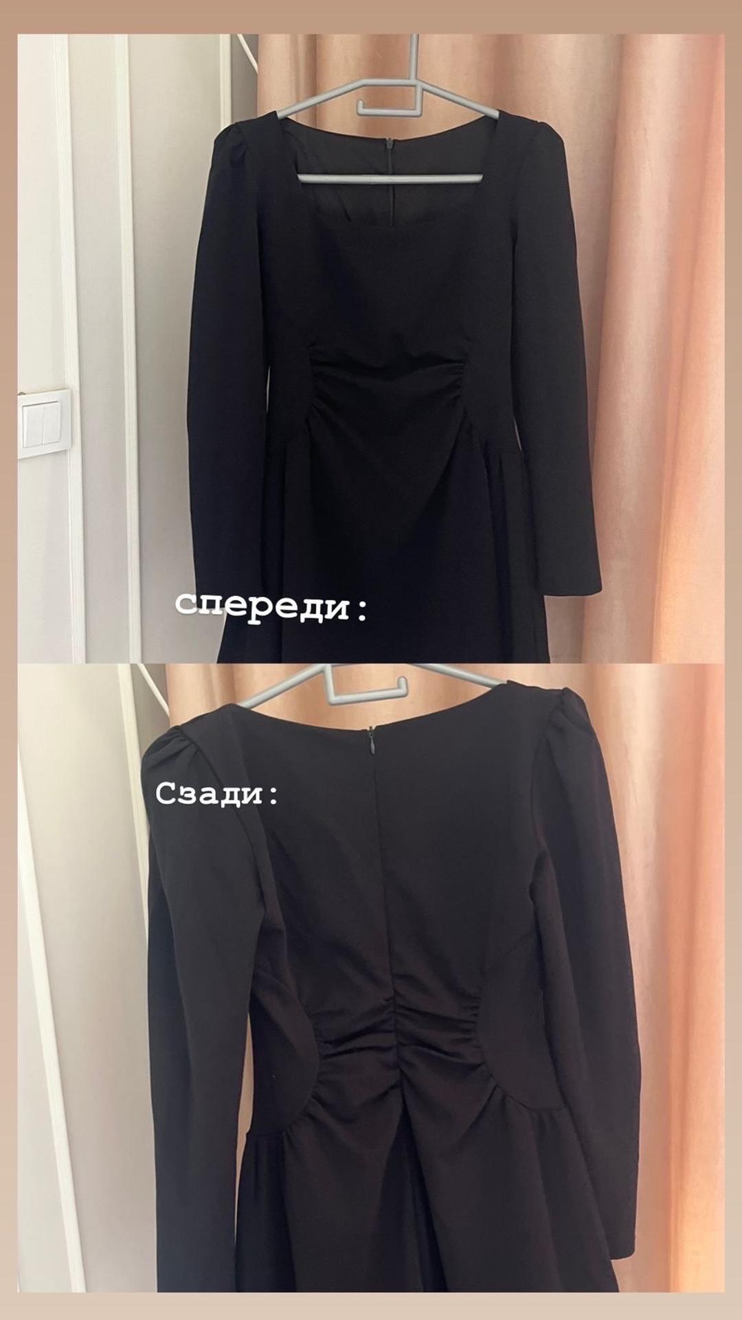 Нет бренда черное платье — фото 2