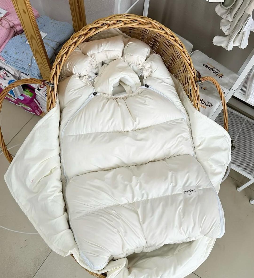 minime Утепленный детский комбинезон-конверт — фото 2