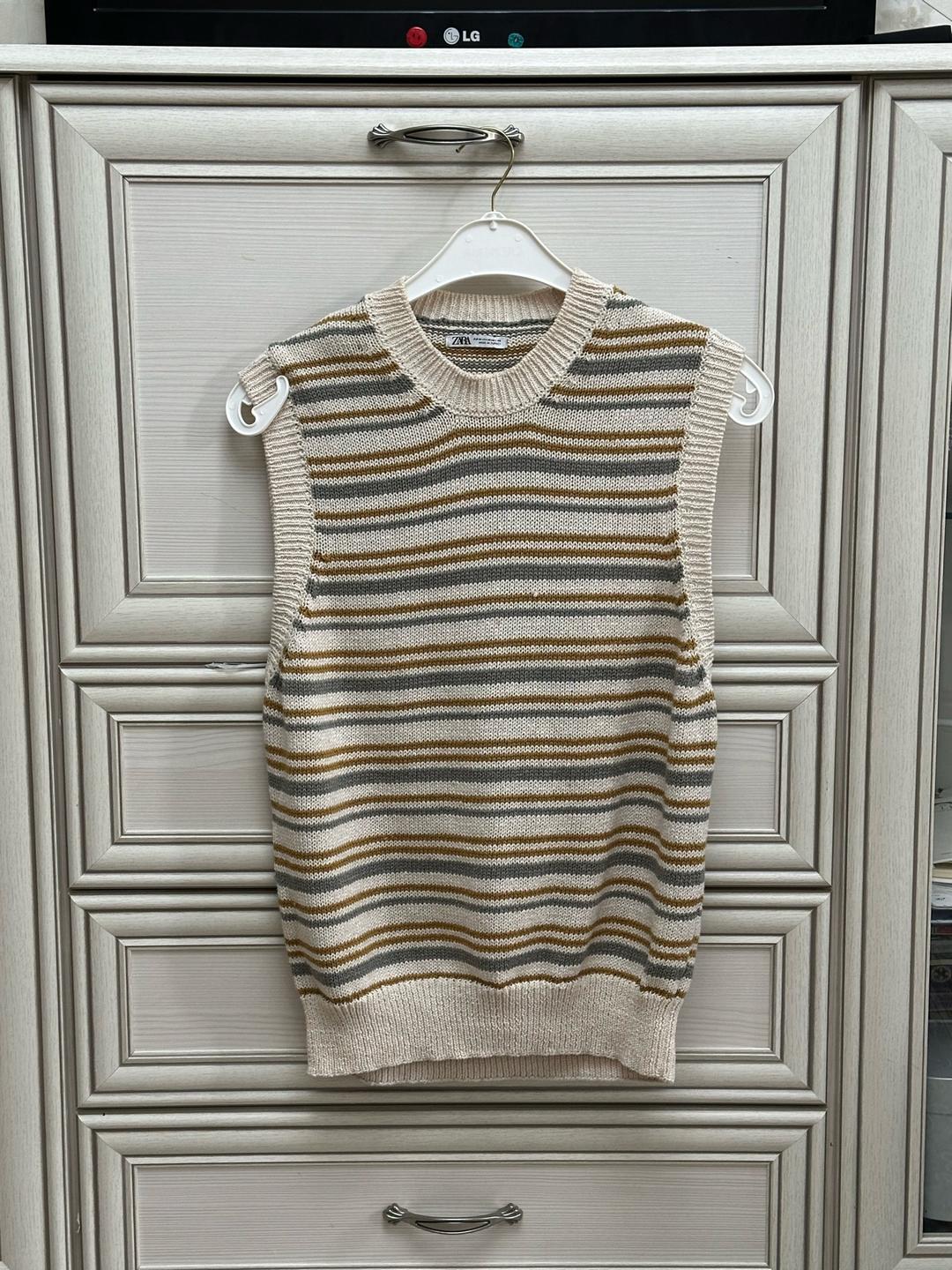 Zara ZARA вязаный жилет — фото 2