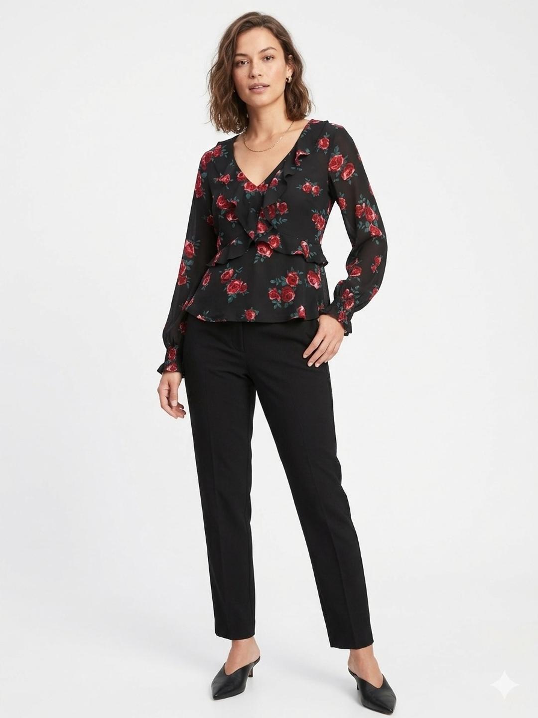 H&M Шифоновая блузка — фото 2