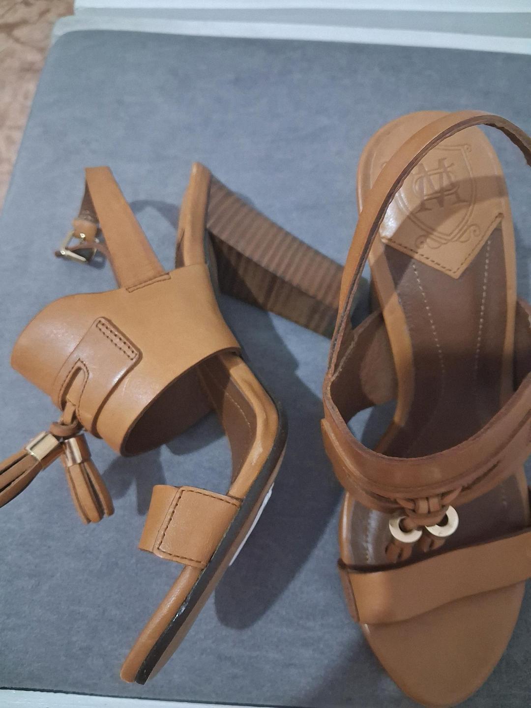Massimo Dutti Массимо дути босоножки кожа натуральный — фото 2