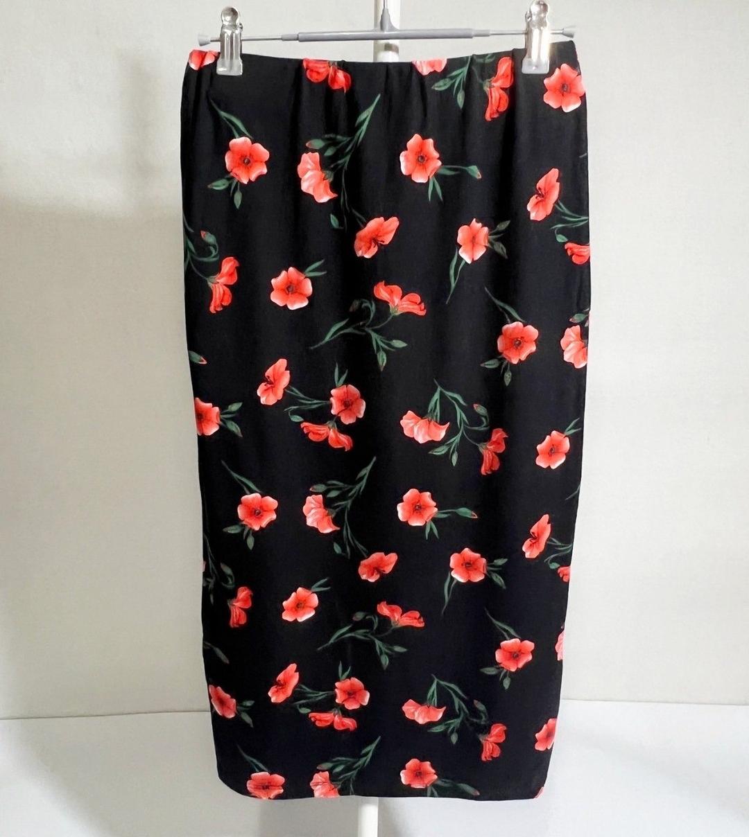 Dorothy Perkins Юбка M/L 46-48 миди карандаш прямая трикотаж Джерси летняя — фото 2