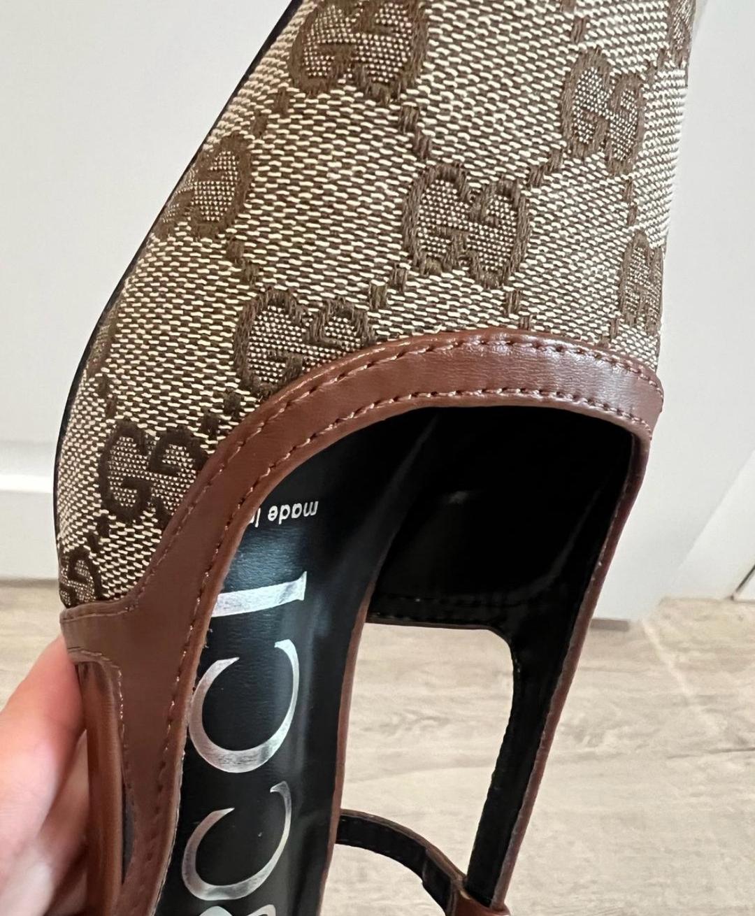 Gucci Gucci туфли слингбэки — фото 2