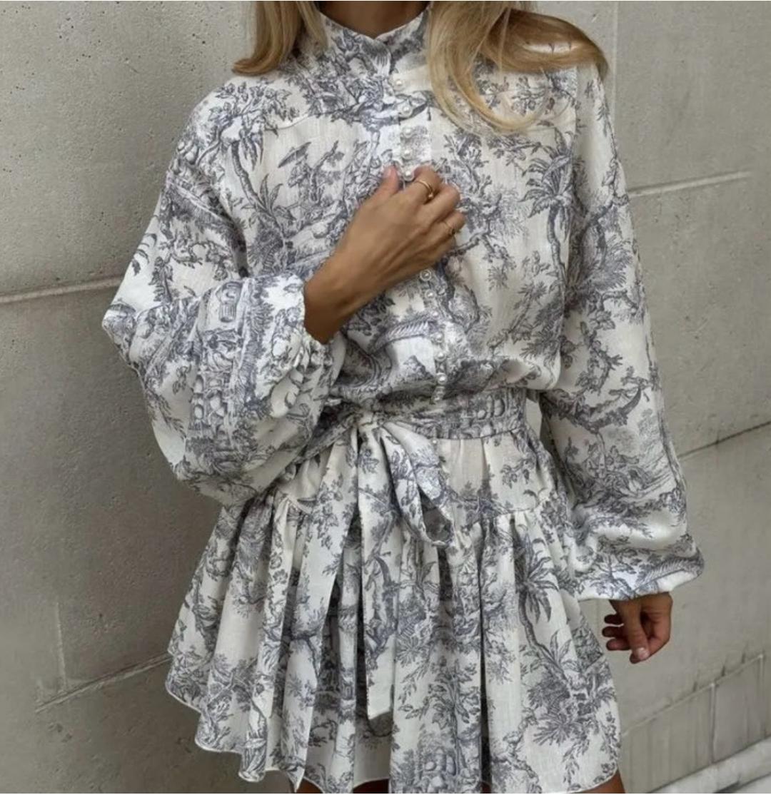 Fashion Платье с принтом — фото 2