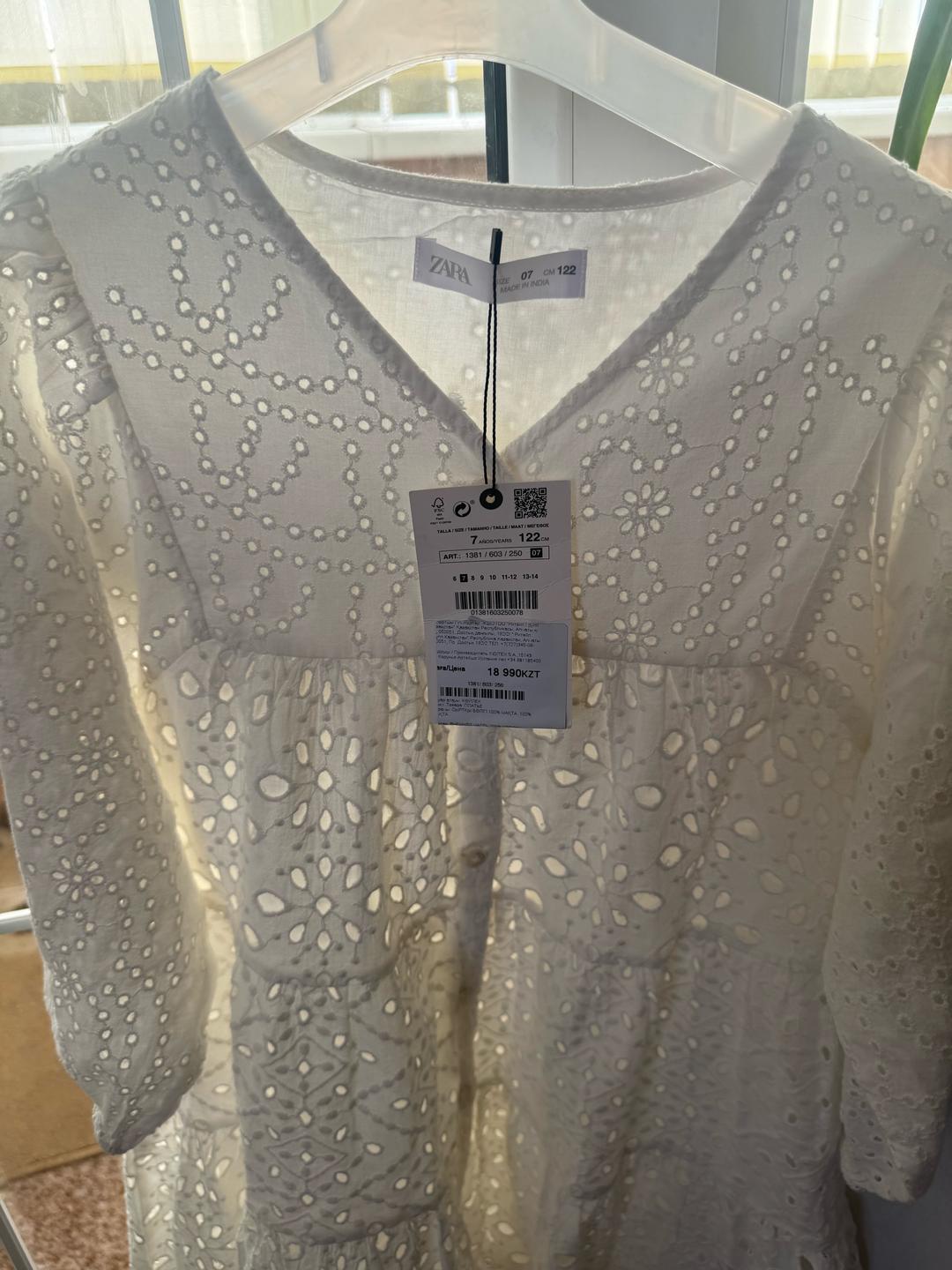 Zara Платье Zara 7-8 лет новое — фото 2