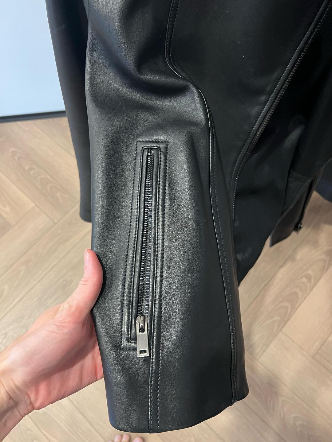 Massimo Dutti Кожаная куртка Massimo Dutti — фото 2