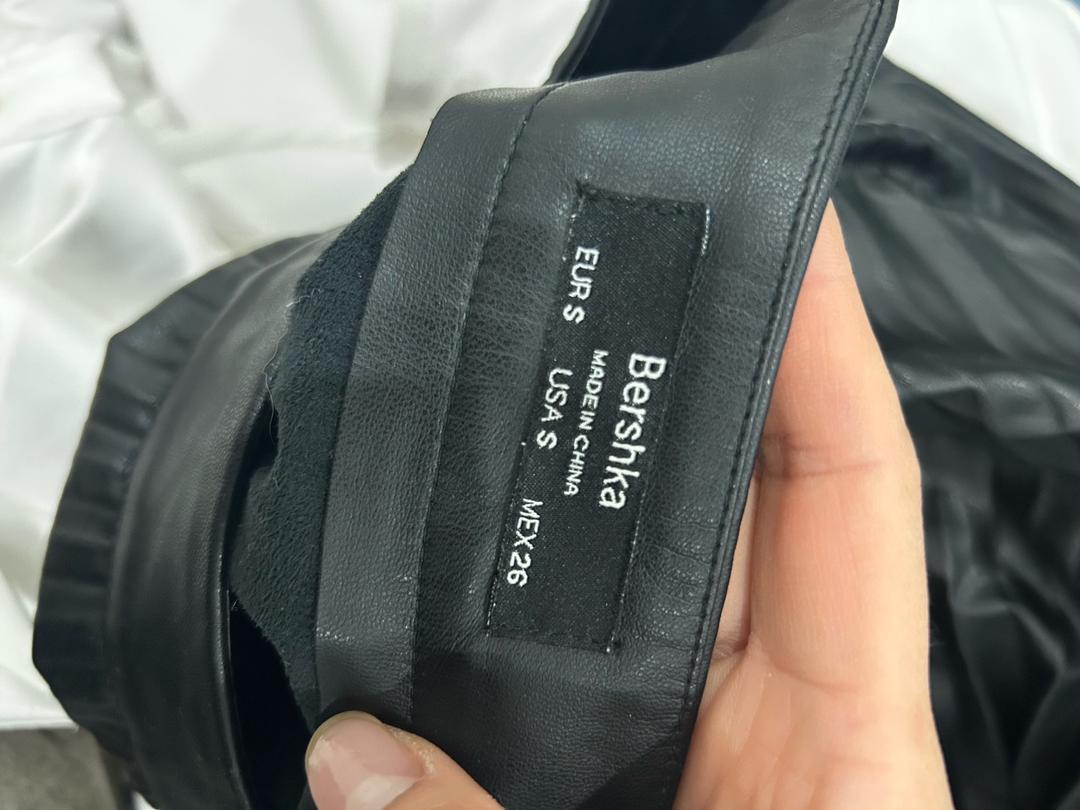 Bershka Юбка миди кожзам Bershka — фото 2