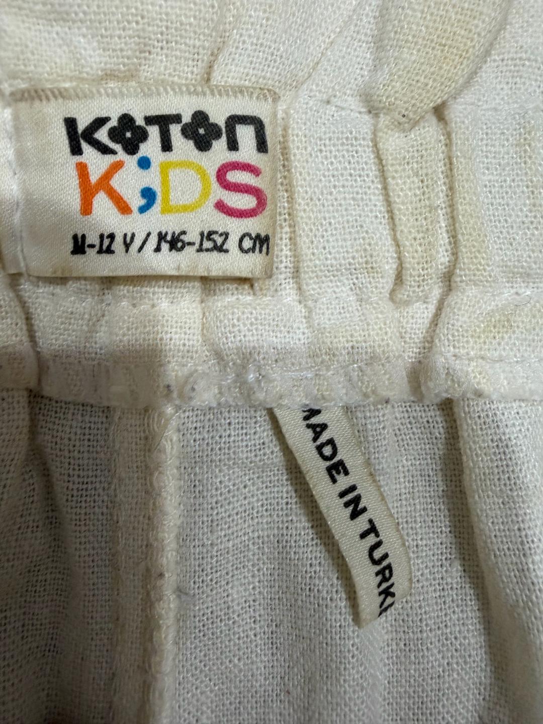 Koton Льняные шорты — фото 2