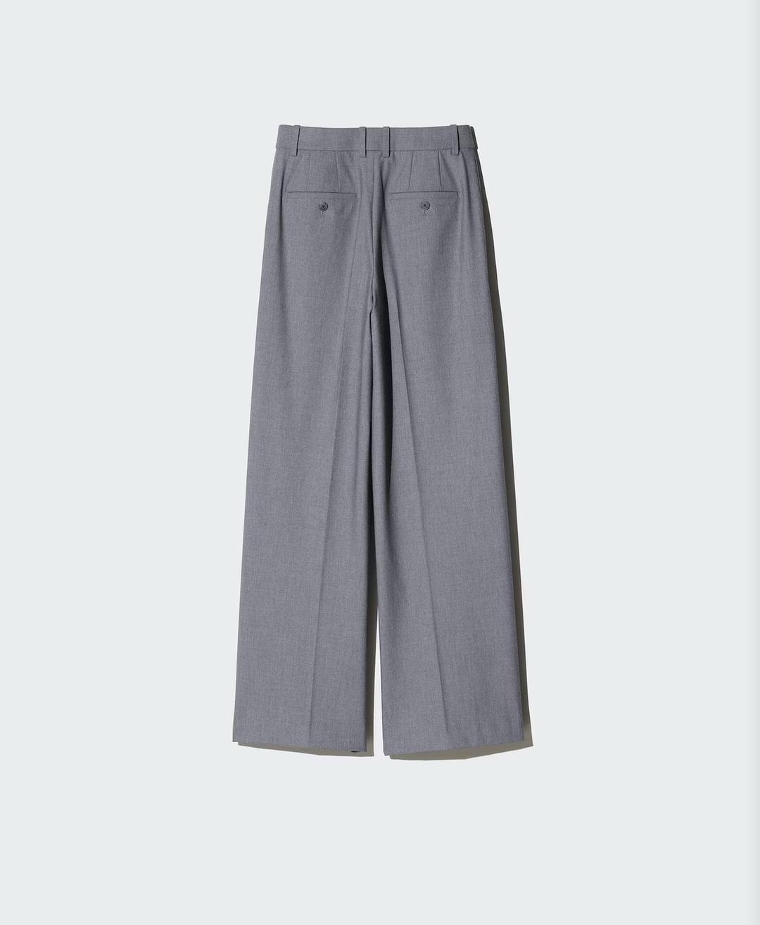Uniqlo UNIQLO брюки широкие(Smart Wide Pants) черного цвета — фото 2