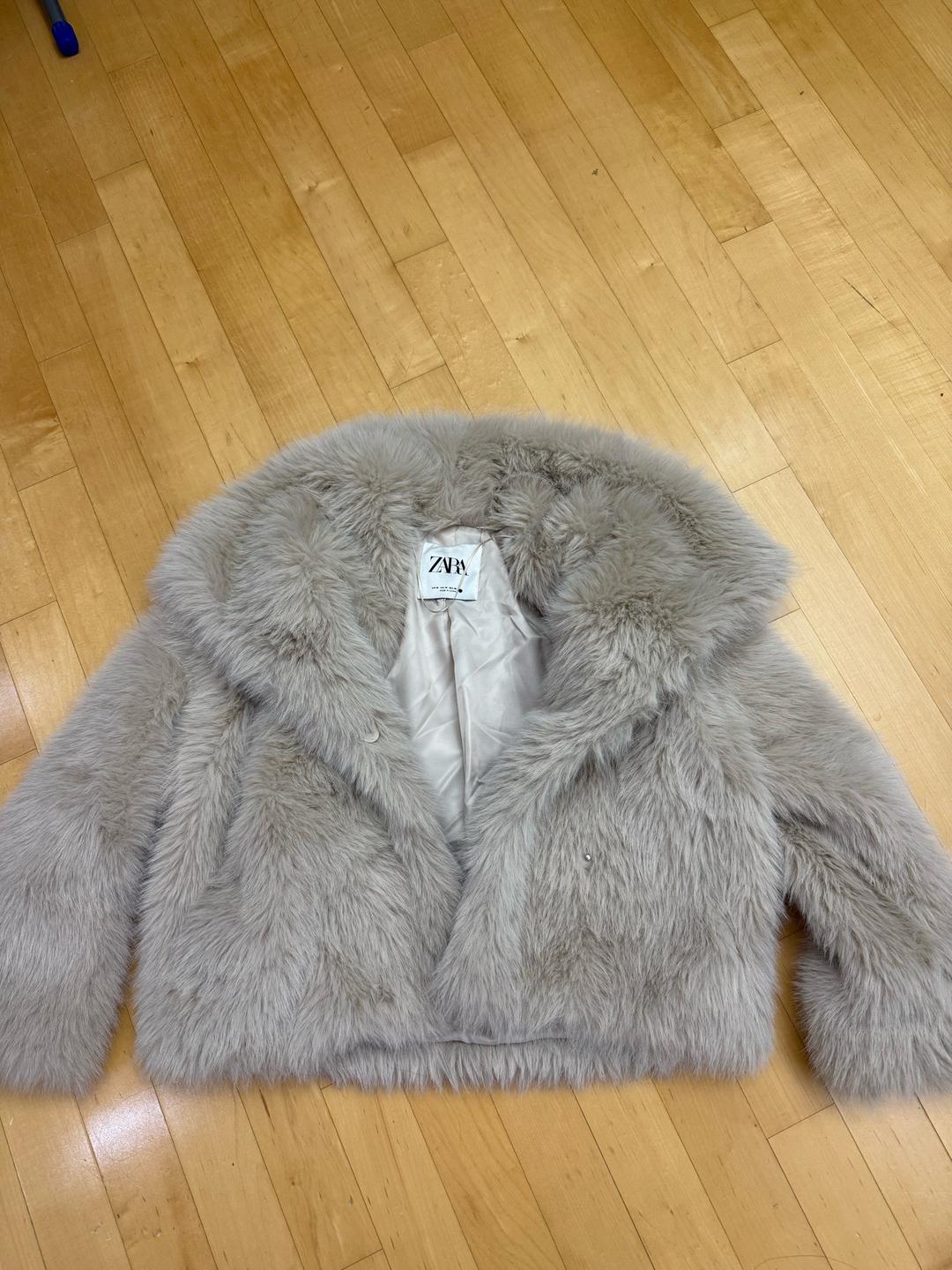Zara Шуба Zara из искусственного меха — фото 2